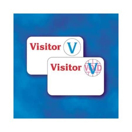 Accuform NAME BADGE LABELS SELF EXPIRING DNA234 DNA234